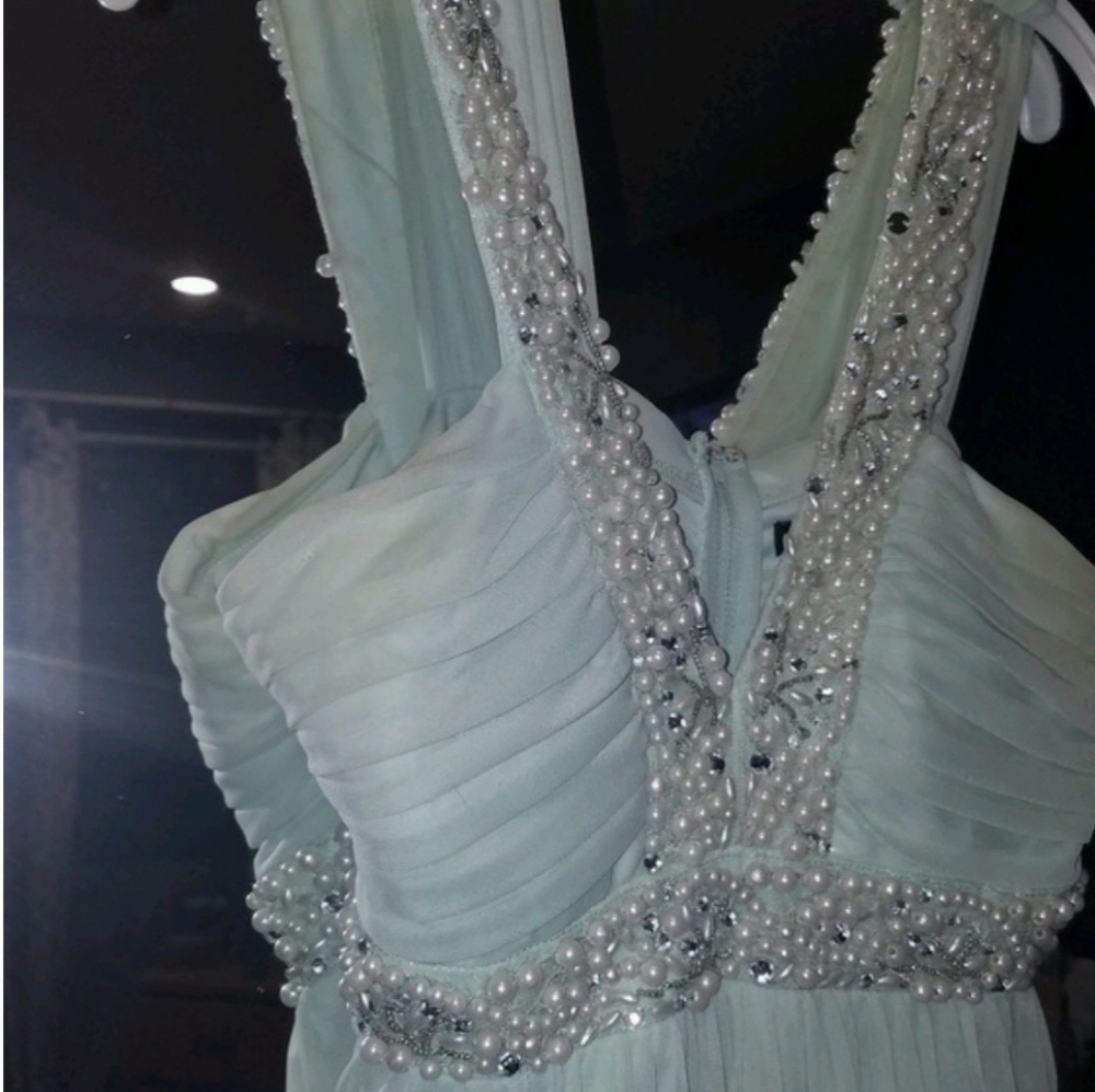 Mint Long Dress